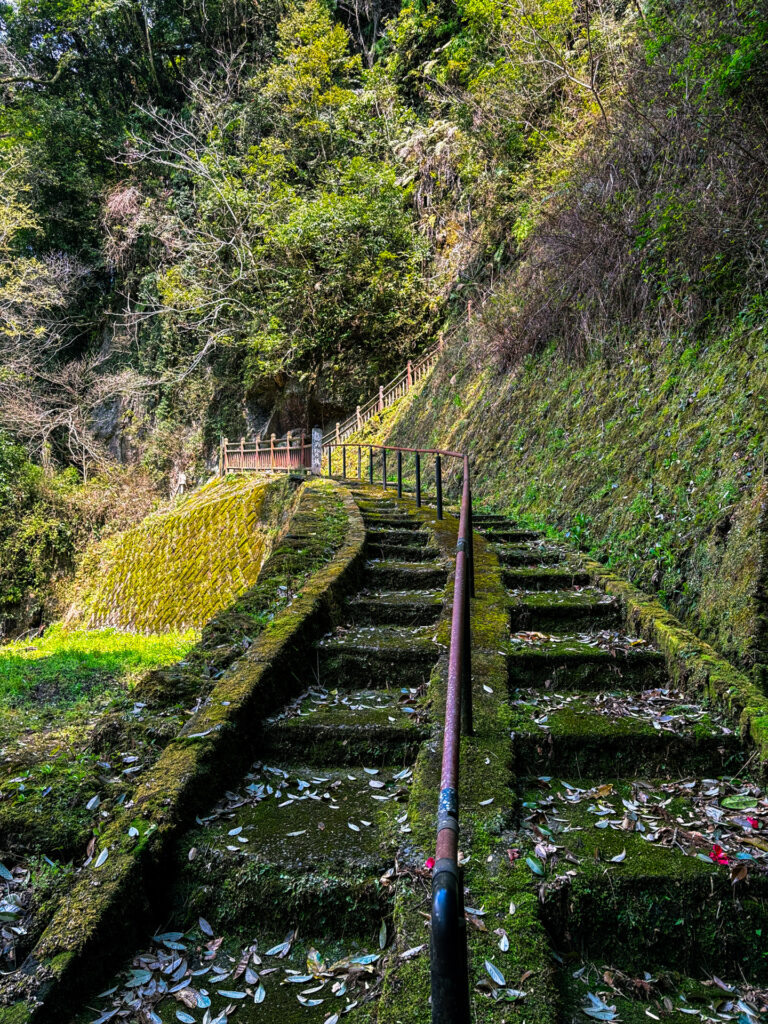 塩浸温泉龍馬公園 龍の背坂
