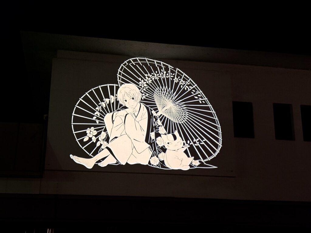 人吉駅 夏目貴志 ニャンコ先生 新影絵