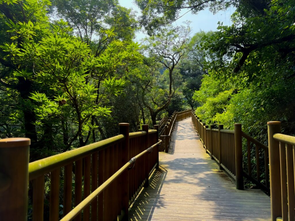雄川の滝 遊歩道