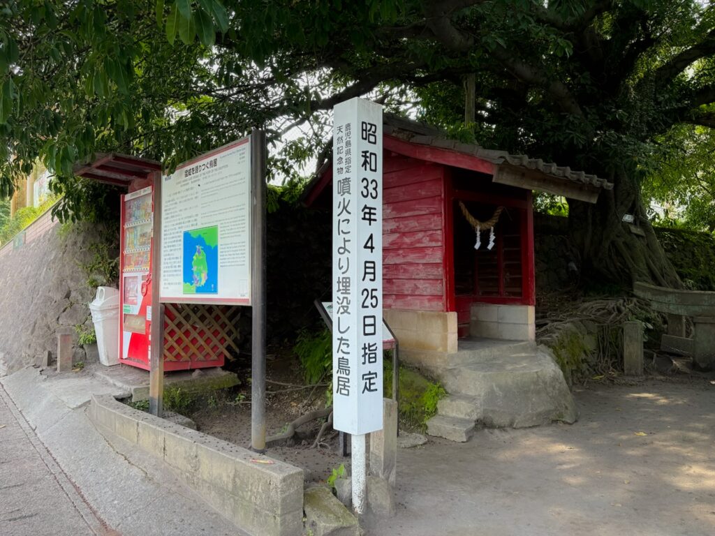 黒神埋没鳥居